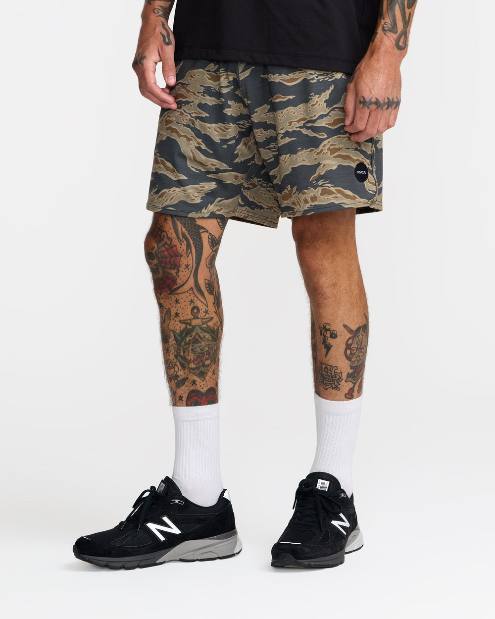 Yogger Recover 17" Shorts - Tiger Camo