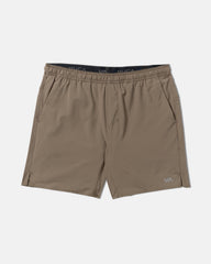 Yogger 2 In 1 Short 17" Short - Mushroom