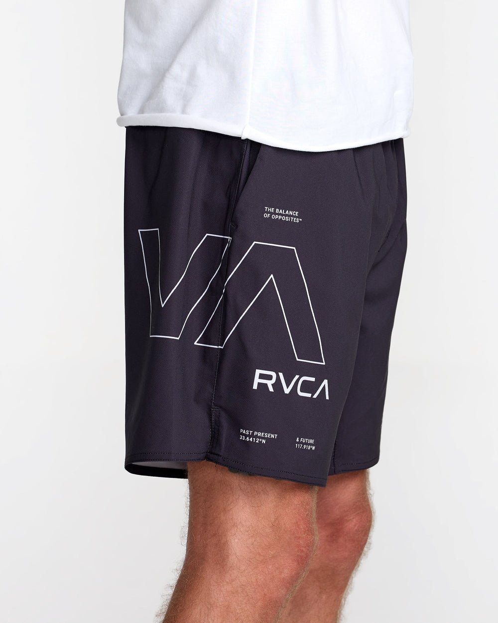 Yogger 2 In 1 Short 17" Short - Rvca Black