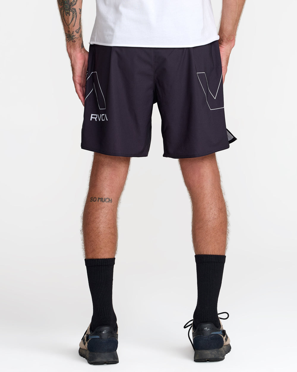 Yogger 2 In 1 Short 17" Short - Rvca Black