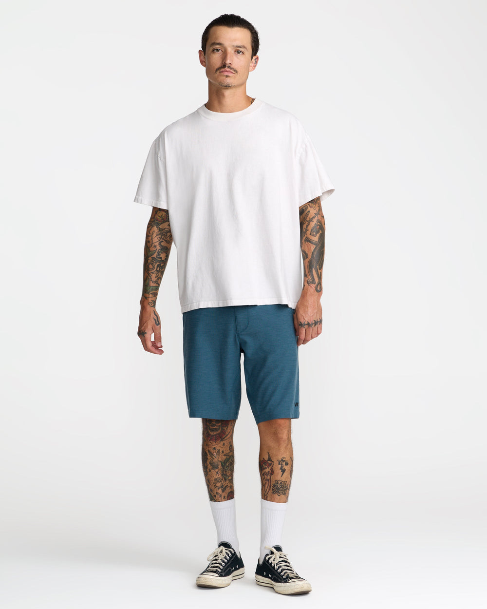 Sport Course Chino Shorts - Denim Heather