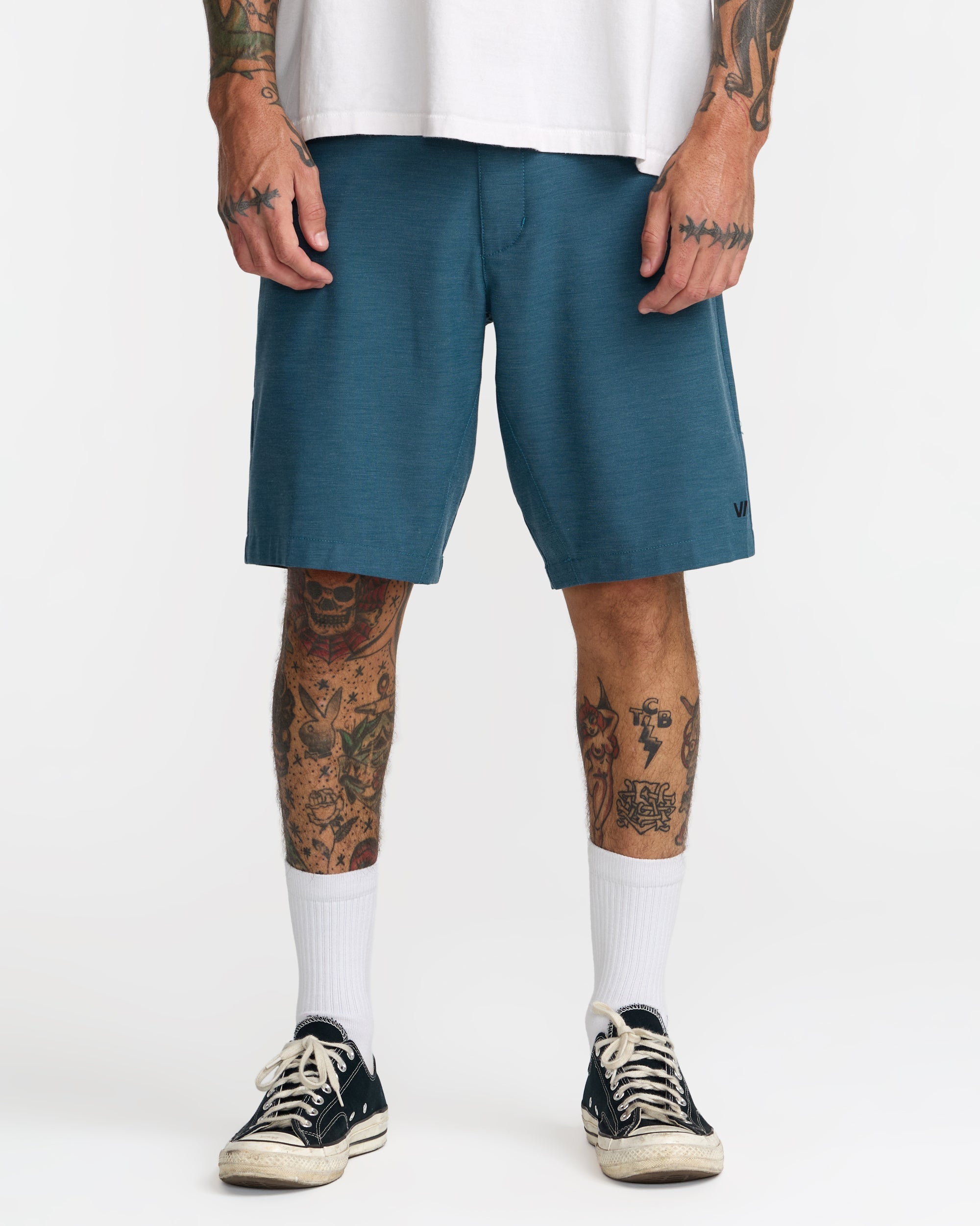 Sport Course Chino Shorts - Denim Heather
