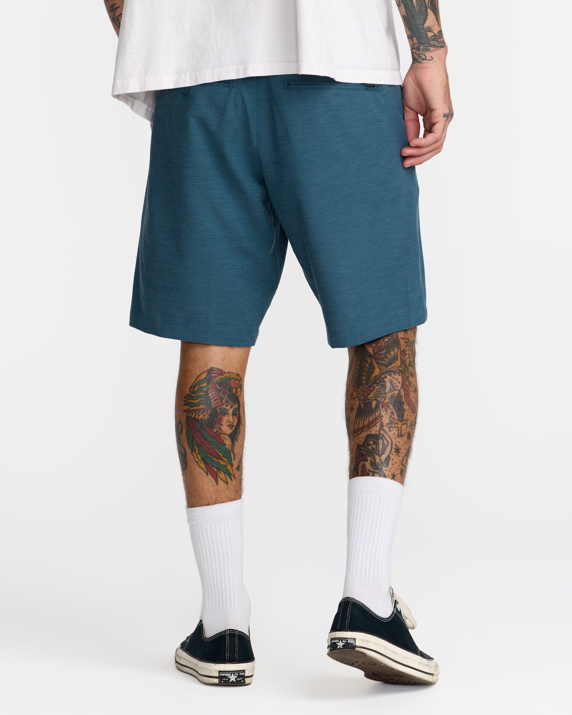 Sport Course Chino Shorts - Denim Heather