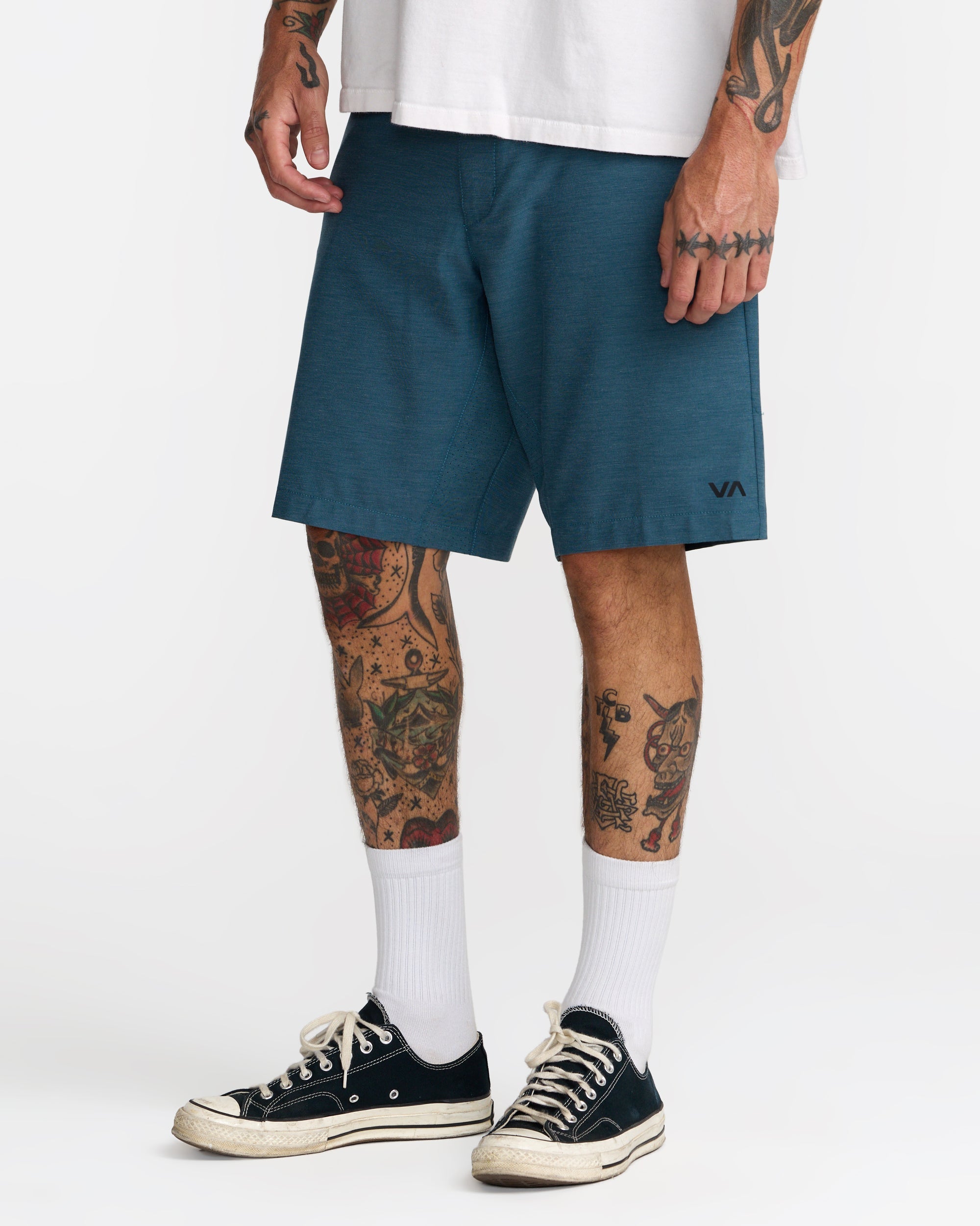 Sport Course Chino Shorts - Denim Heather