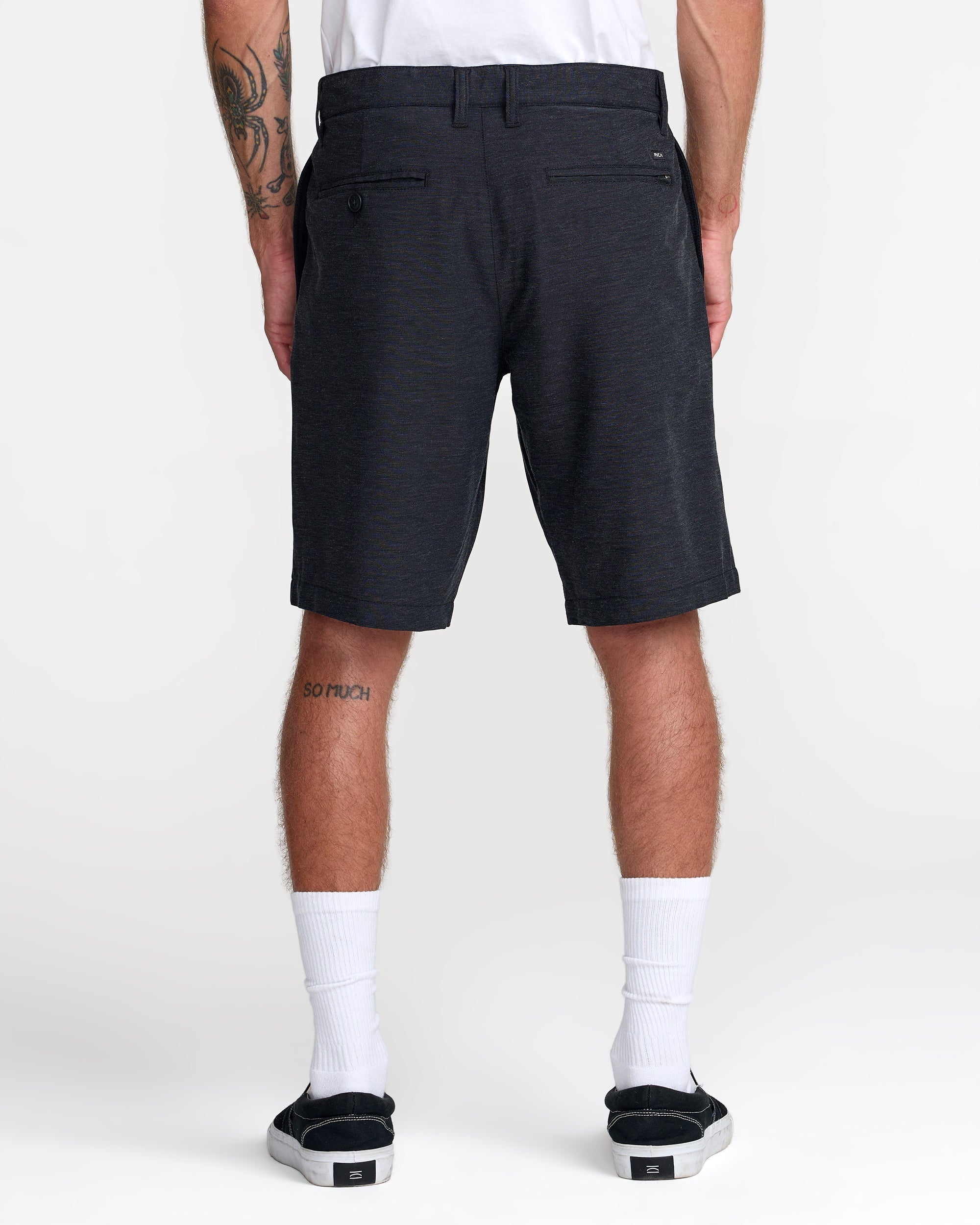 Sport Course Chino Short - Heather Black