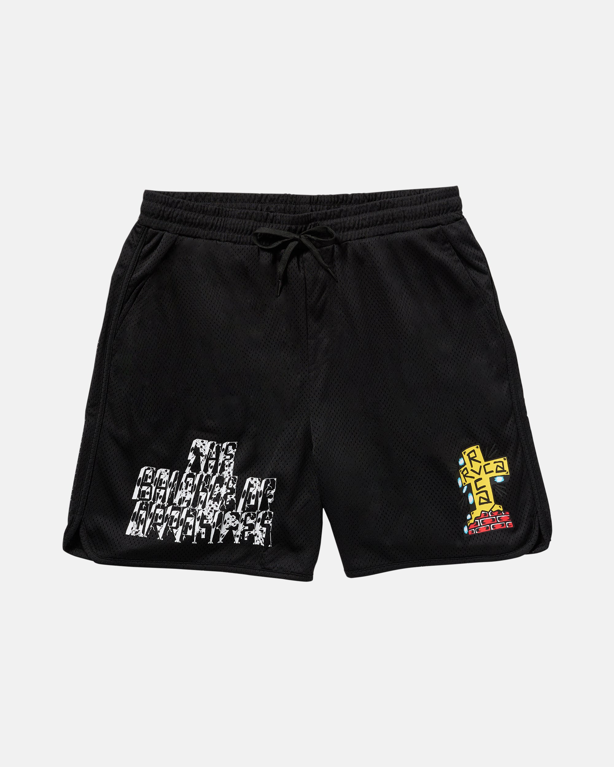 Jesse VA Essntl Mesh 19" Short - Black