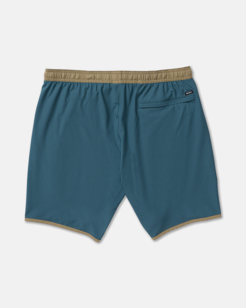 Yogger Stretch Contrast 17" Short - Duck Blue