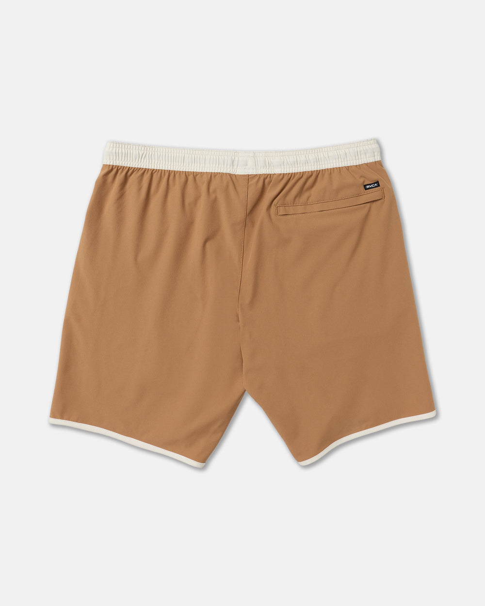 Yogger Stretch Contrast 17" Shorts - Camel