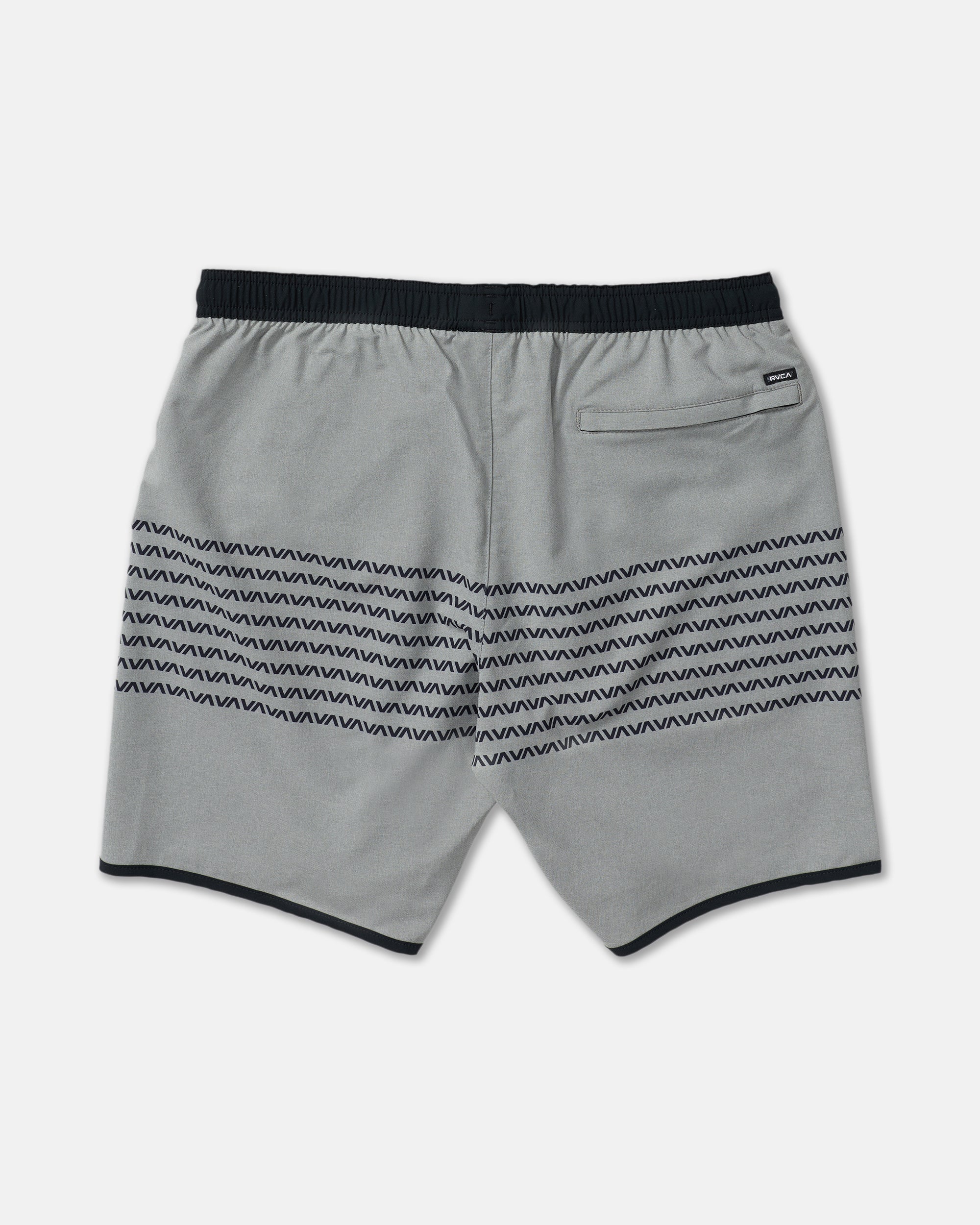 Yogger Stretch Contrast 17" Short - Heather Grey