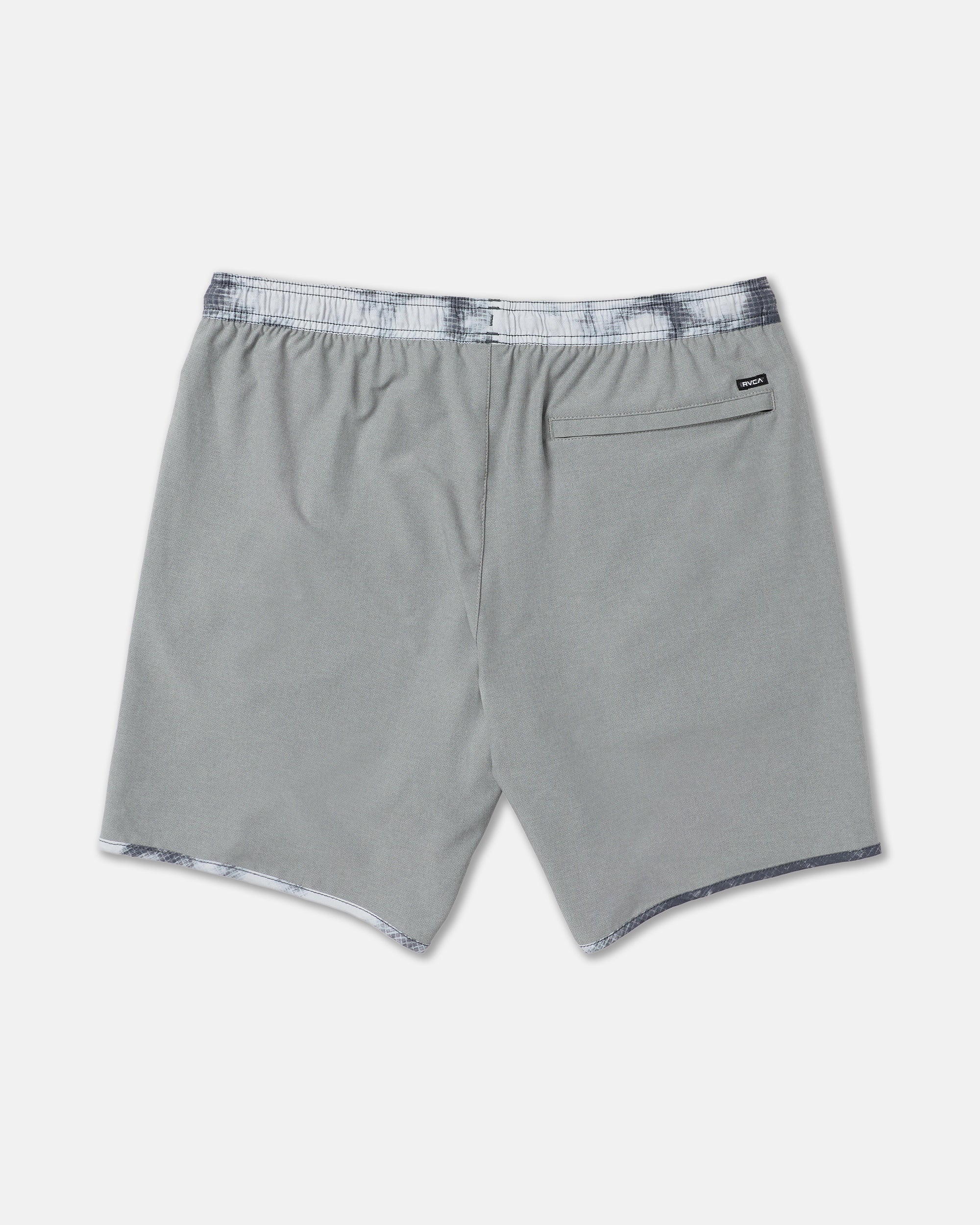 Yogger Stretch Contrast 17" Shorts - Heather Grey 1