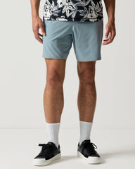 Yogger Stretch Contrast 17" Shorts - Lead