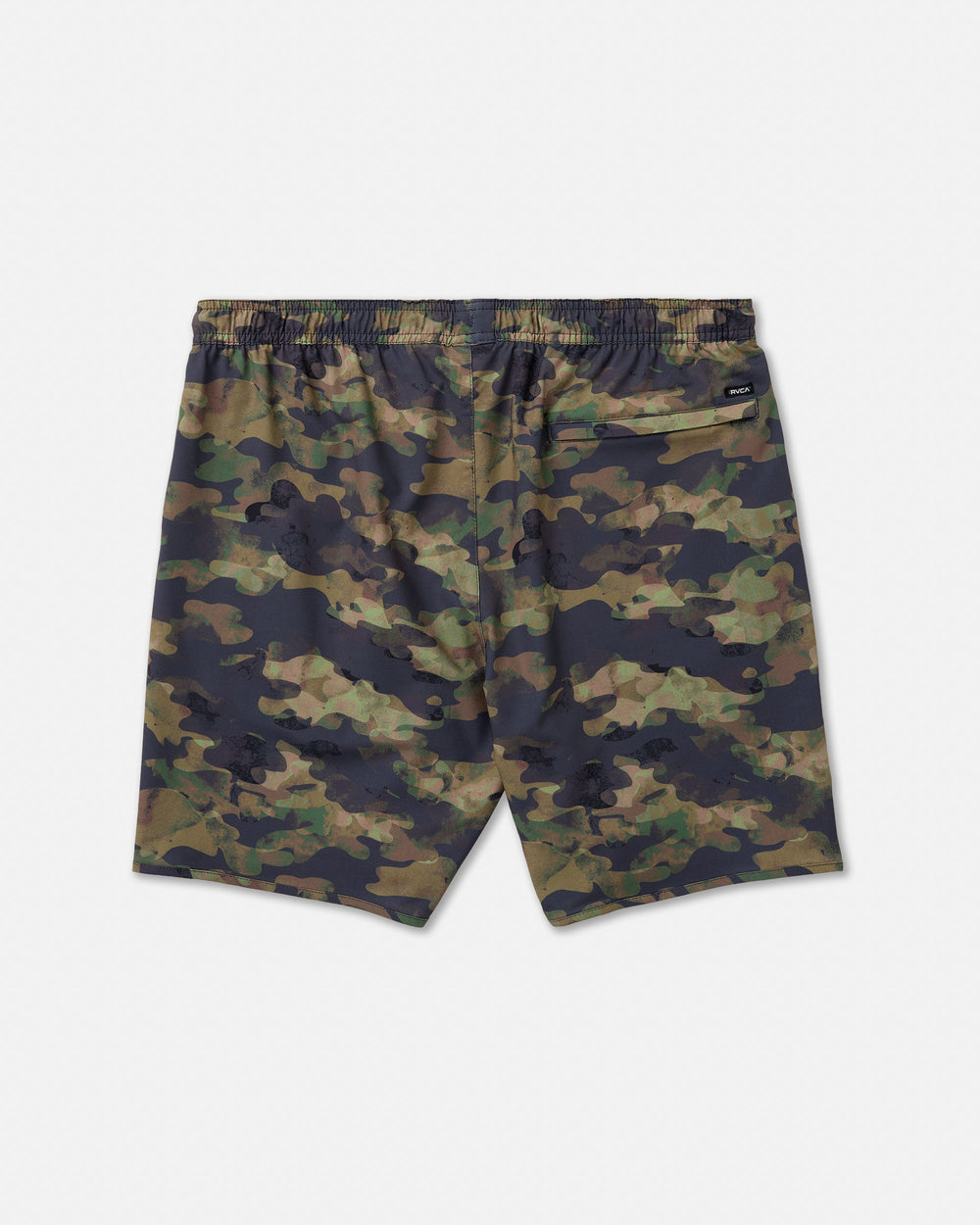 Yogger Stretch Contrast 17" Short - Olive