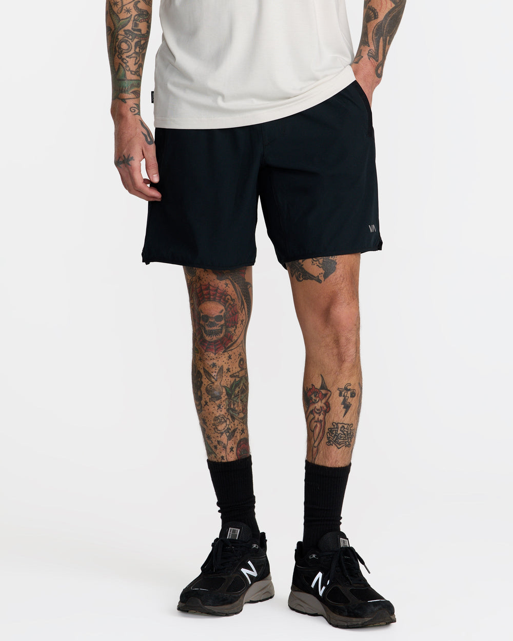 Yogger Stretch 17" Short - Black