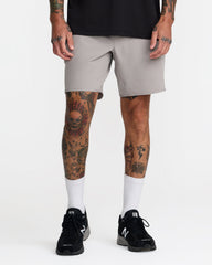 Yogger Stretch 17" Shorts - Brown Stone
