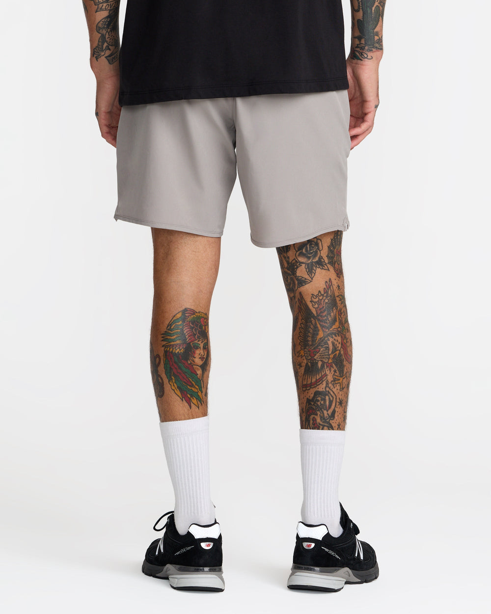 Yogger Stretch 17" Shorts - Brown Stone