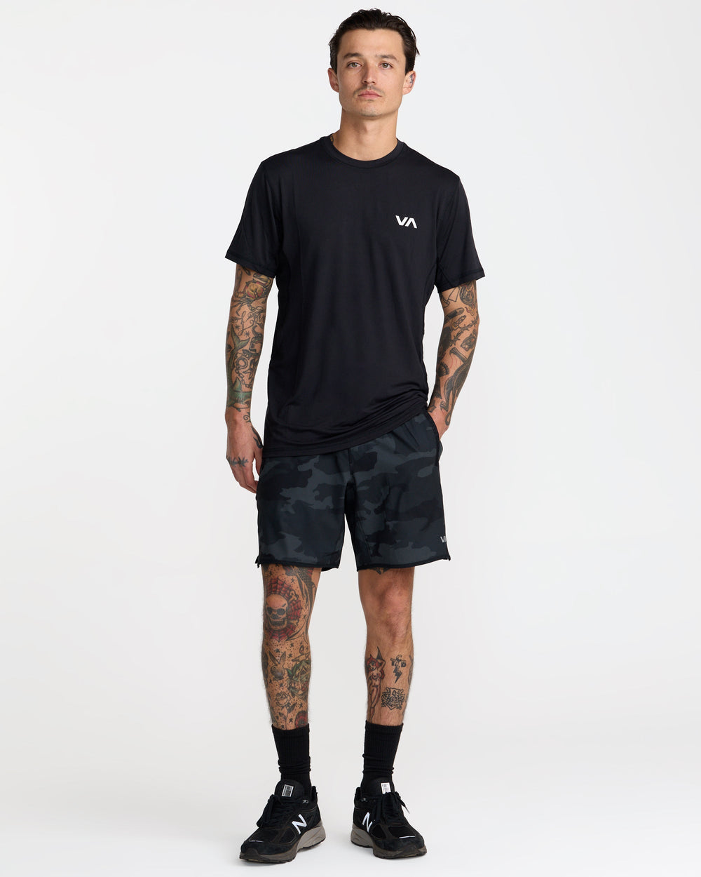 Yogger Stretch 17" Short - Camouflage