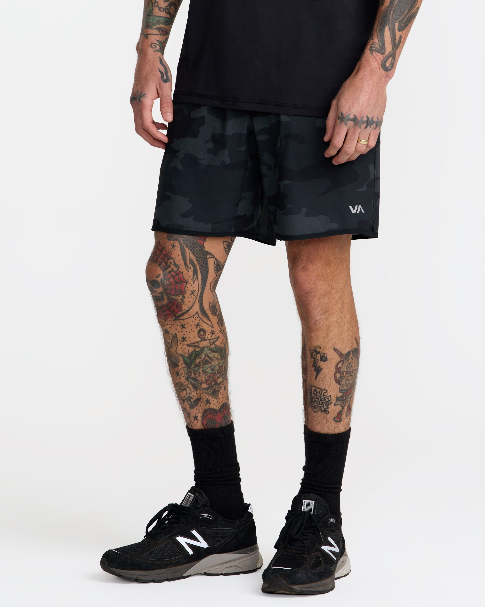 Yogger Stretch 17" Short - Camouflage