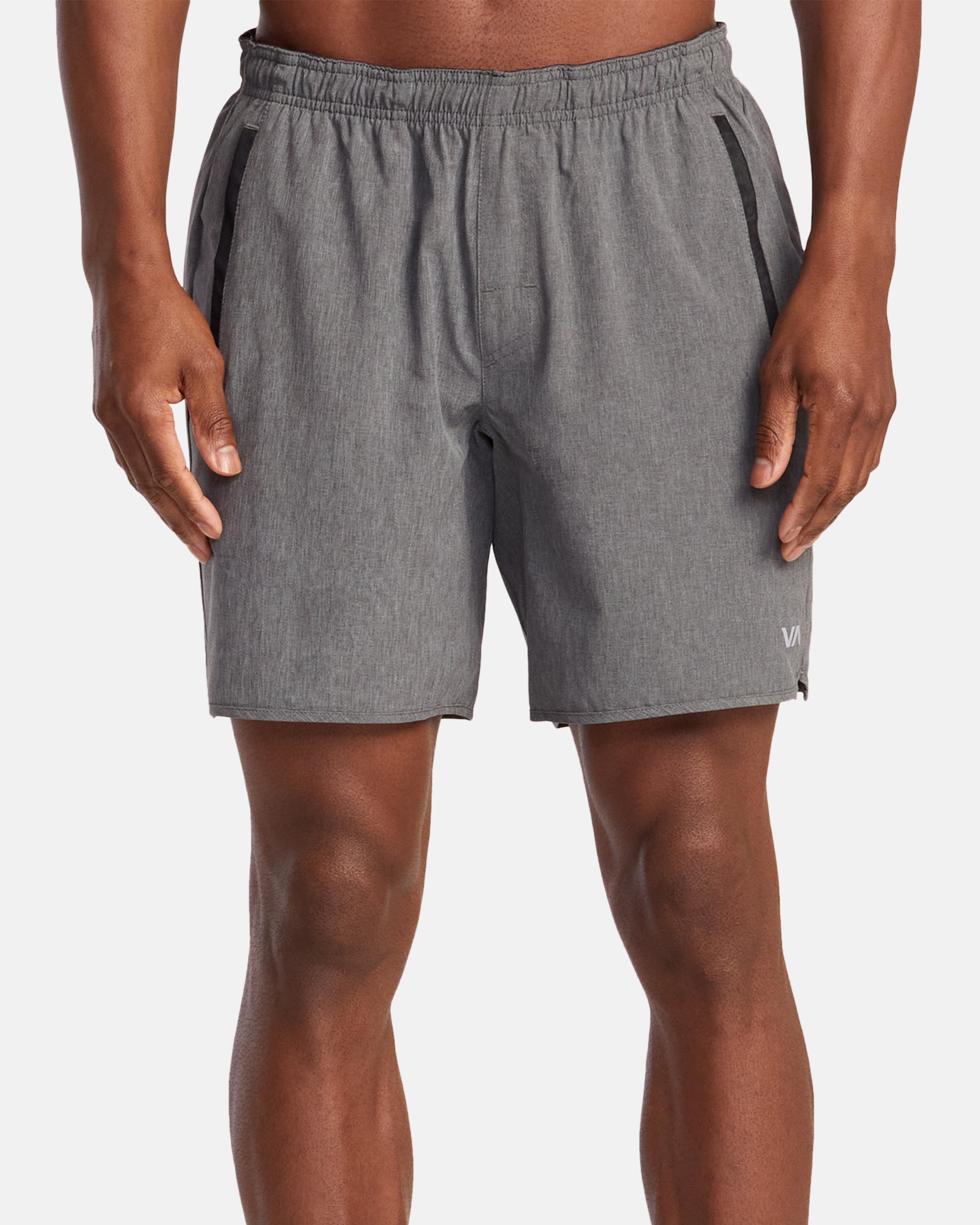 Yogger Stretch 17" Short - Charcoal Heather