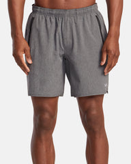Yogger Stretch 17" Short - Charcoal Heather