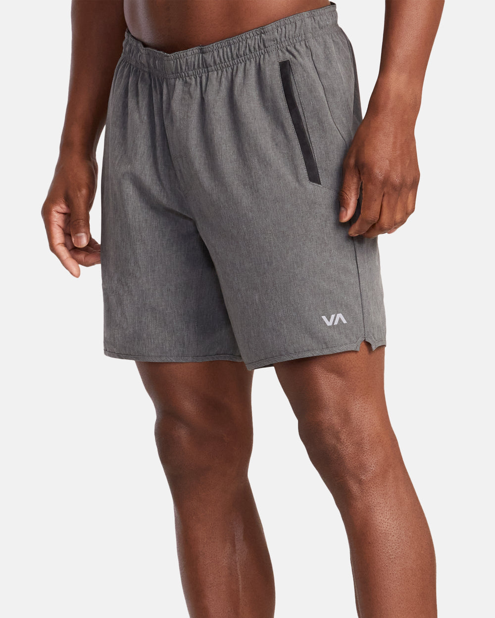 Yogger Stretch 17" Short - Charcoal Heather