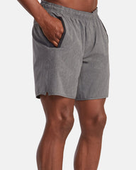 Yogger Stretch 17" Short - Charcoal Heather