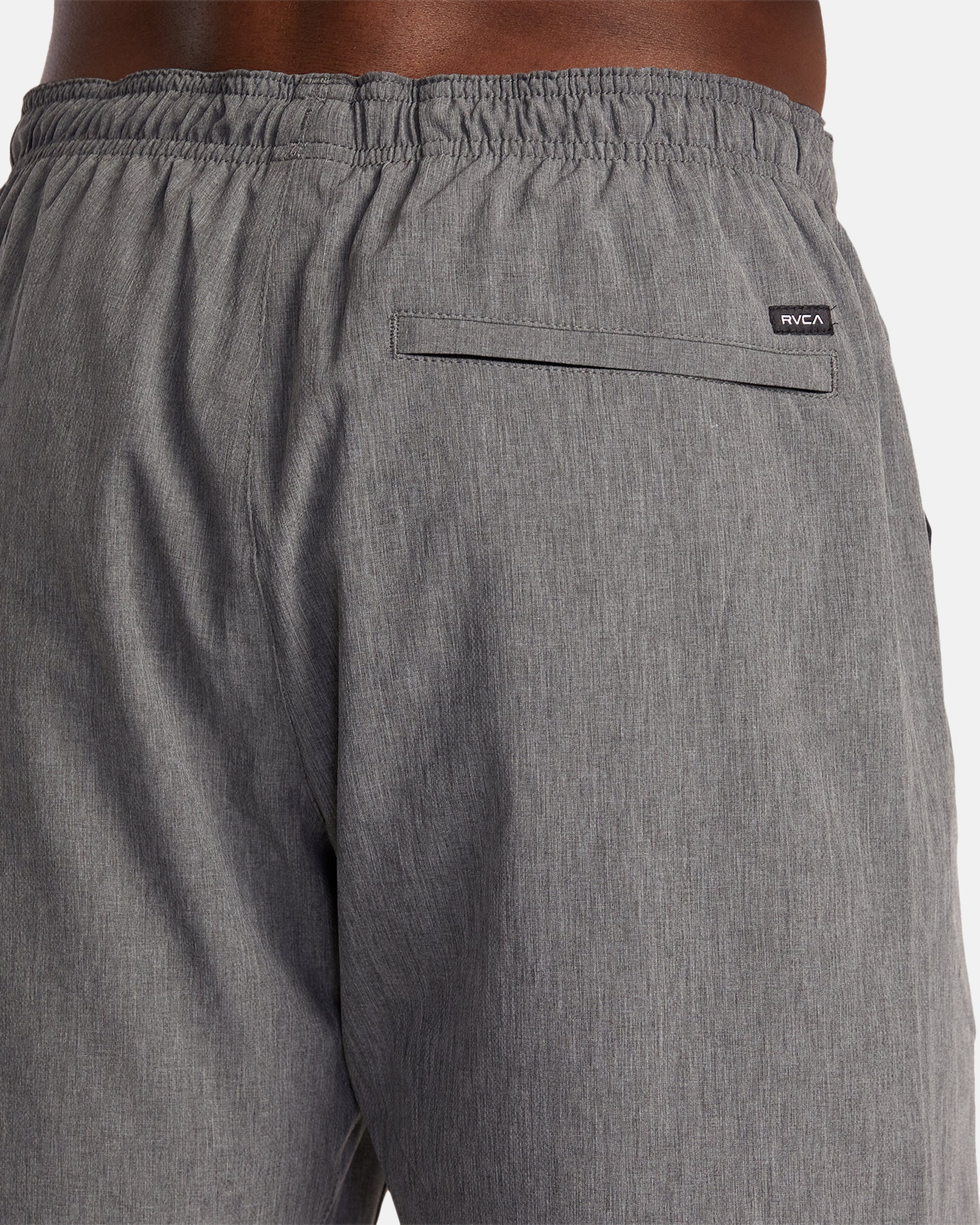 Yogger Stretch 17" Short - Charcoal Heather