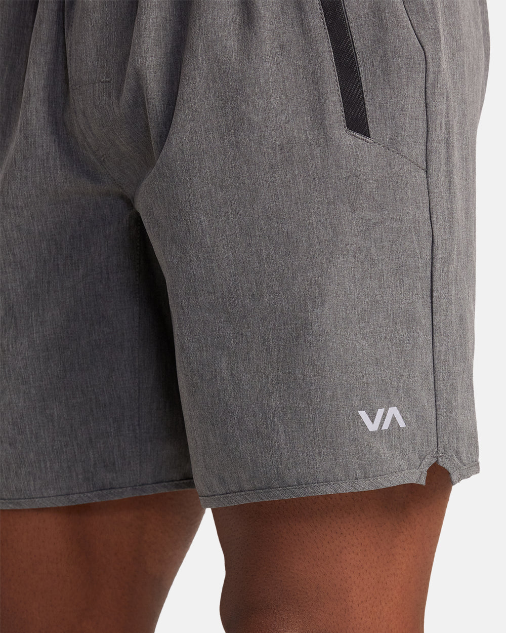 Yogger Stretch 17" Short - Charcoal Heather