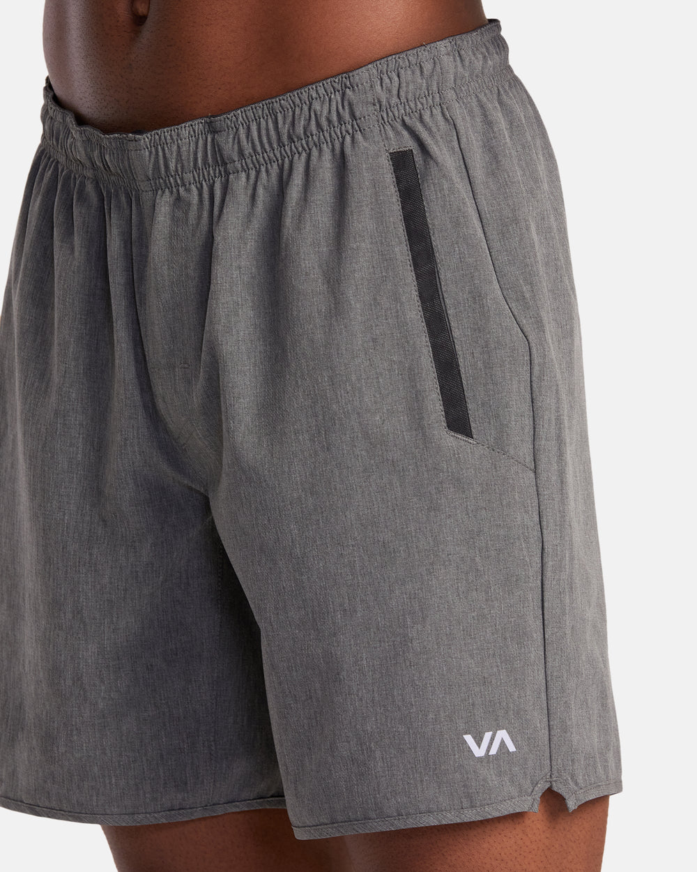 Yogger Stretch 17" Short - Charcoal Heather