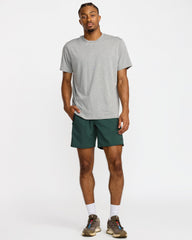 Yogger Stretch 17" Short - Hunter Green