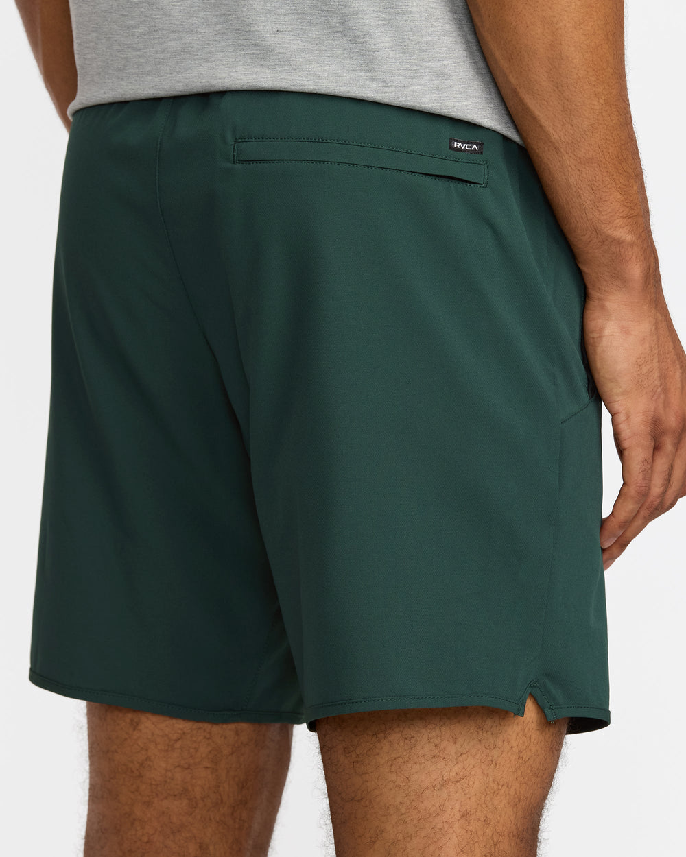 Yogger Stretch 17" Short - Hunter Green