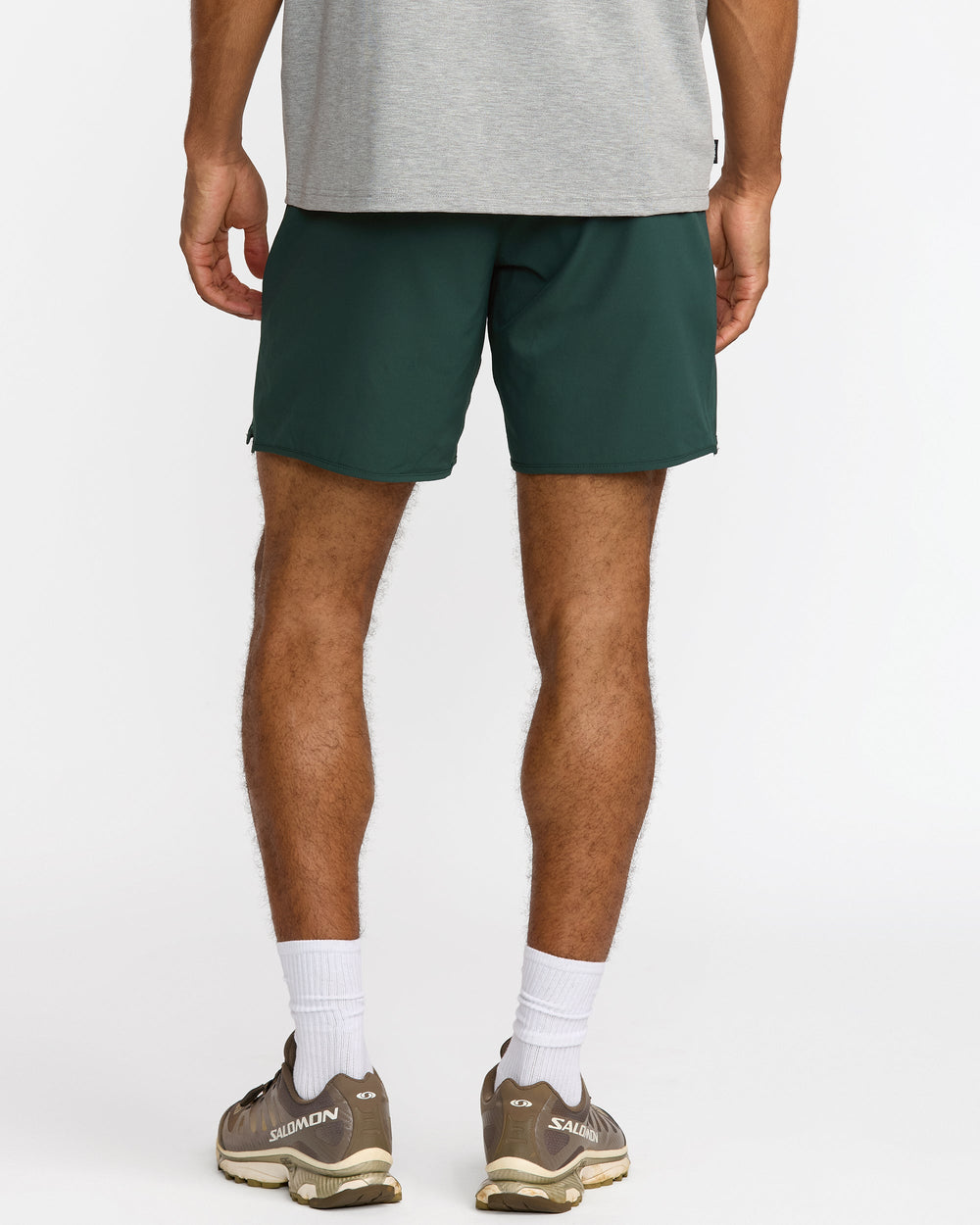 Yogger Stretch 17" Short - Hunter Green
