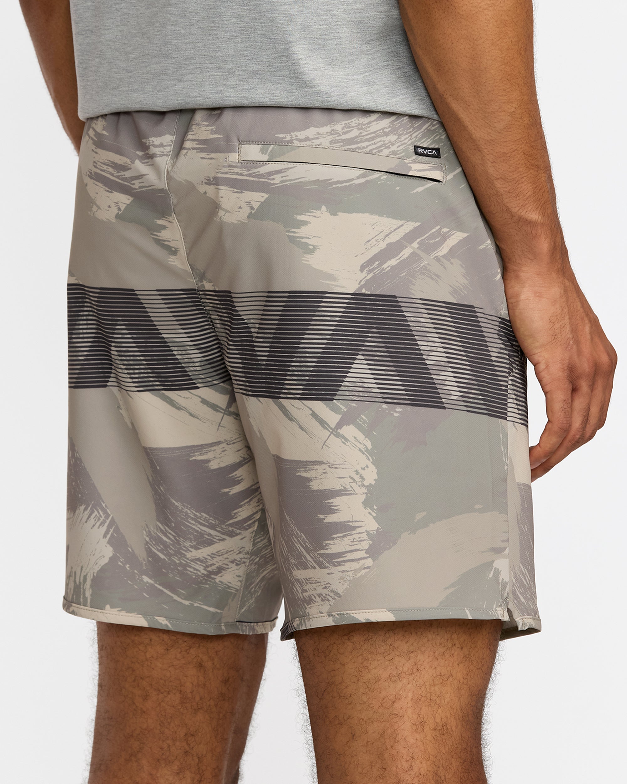 Yogger Stretch 17" Short - Khaki Camo