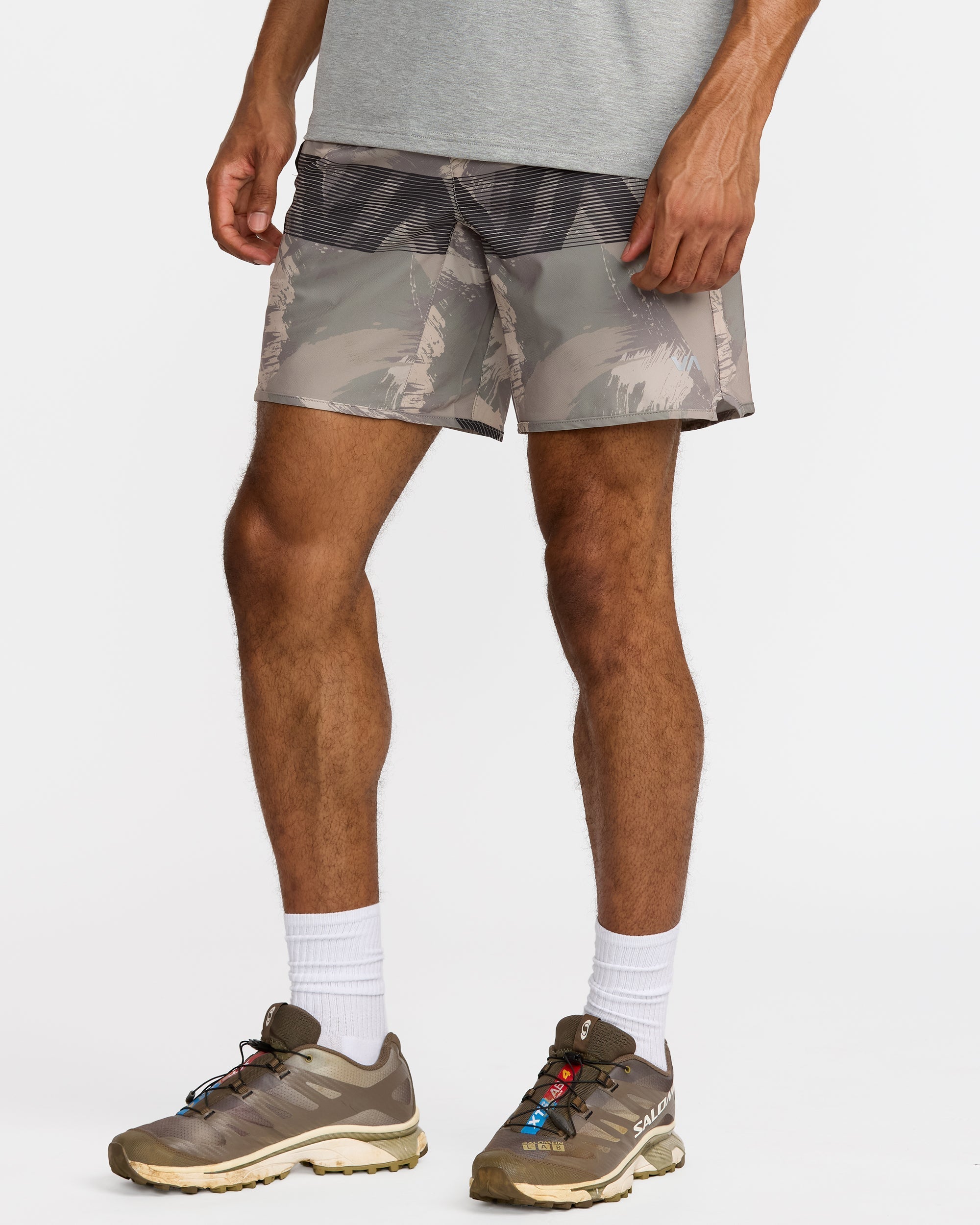 Yogger Stretch 17" Short - Khaki Camo