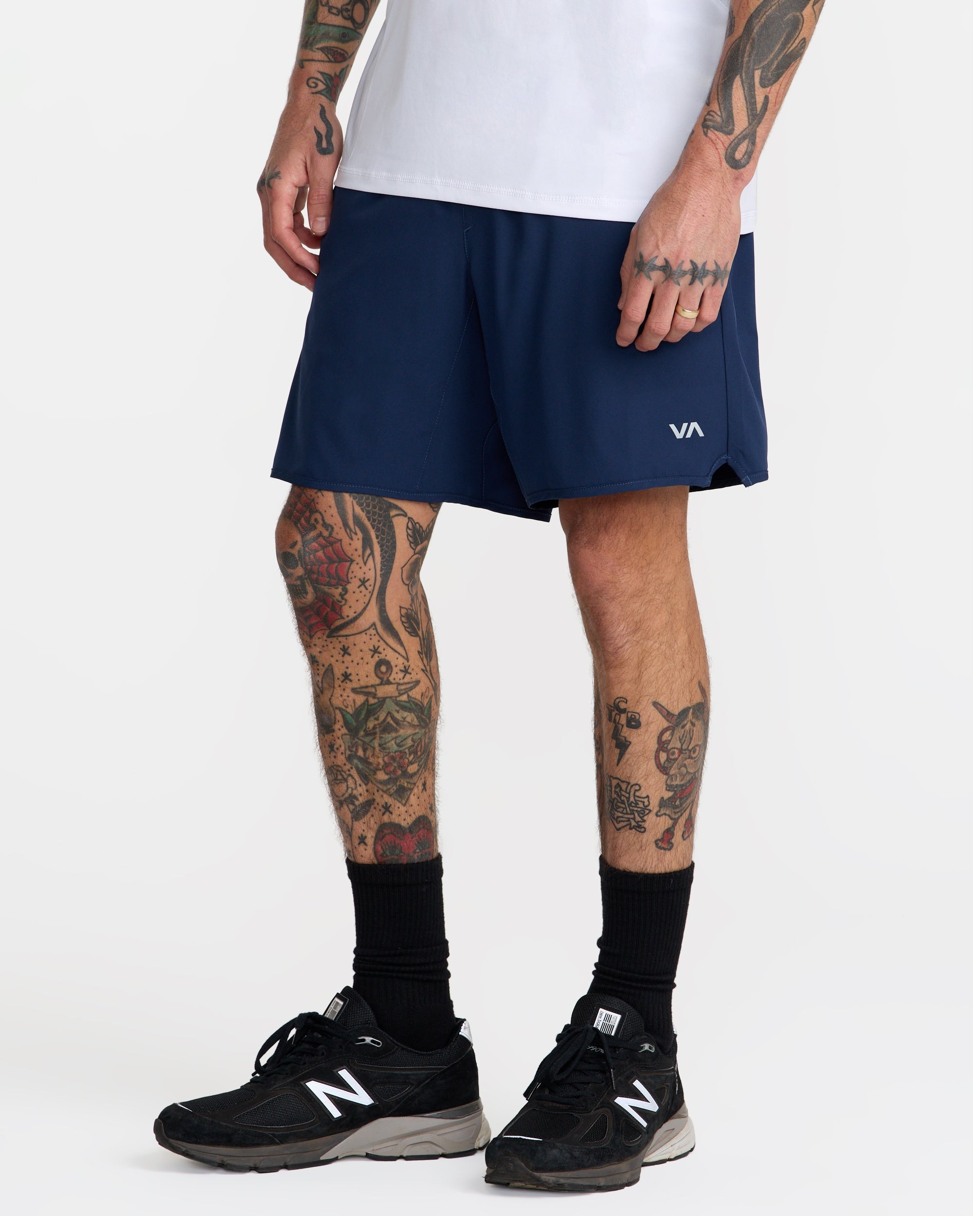 Yogger Stretch 17" Shorts - Midnight