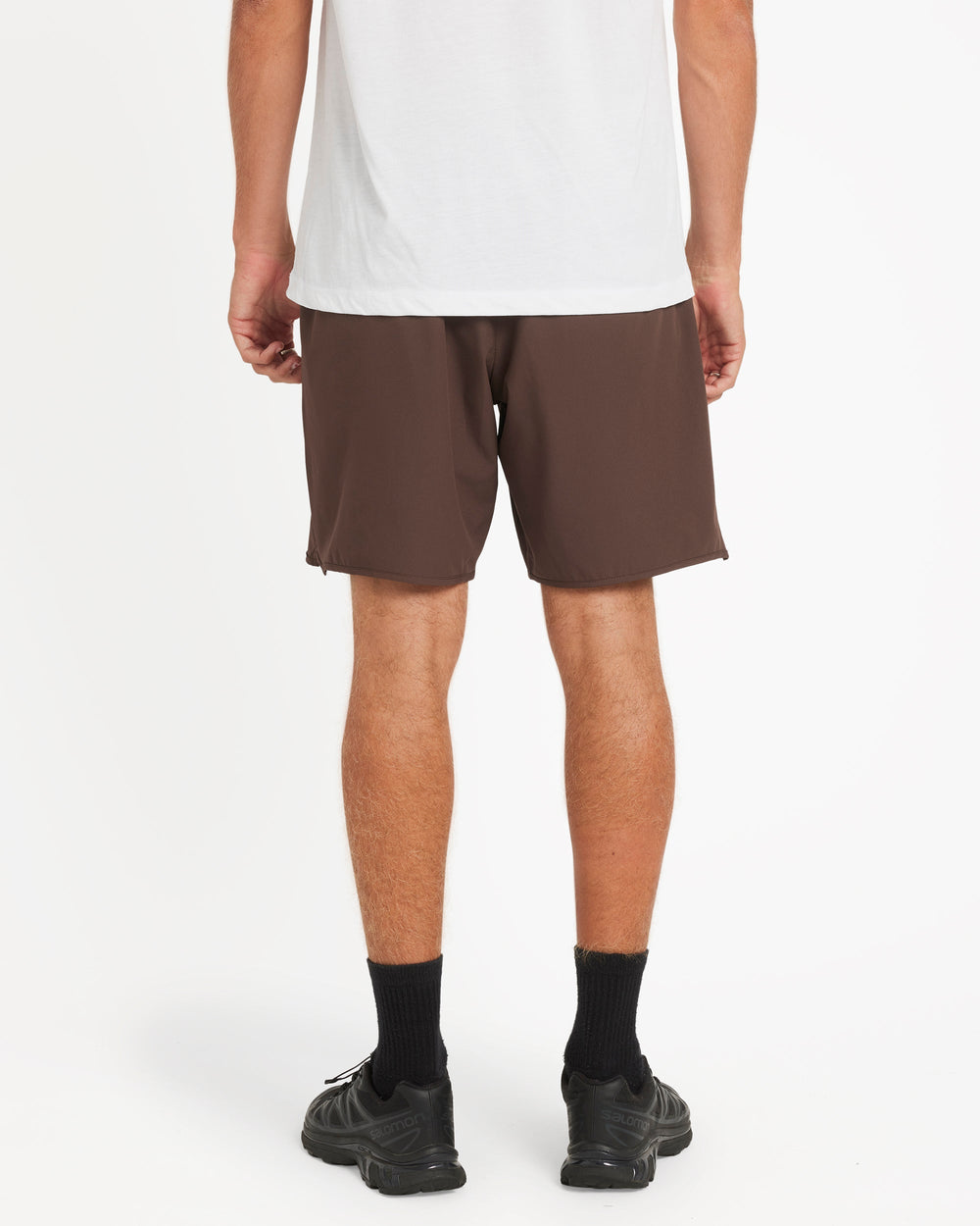 Yogger Stretch 17" Short - Mocha