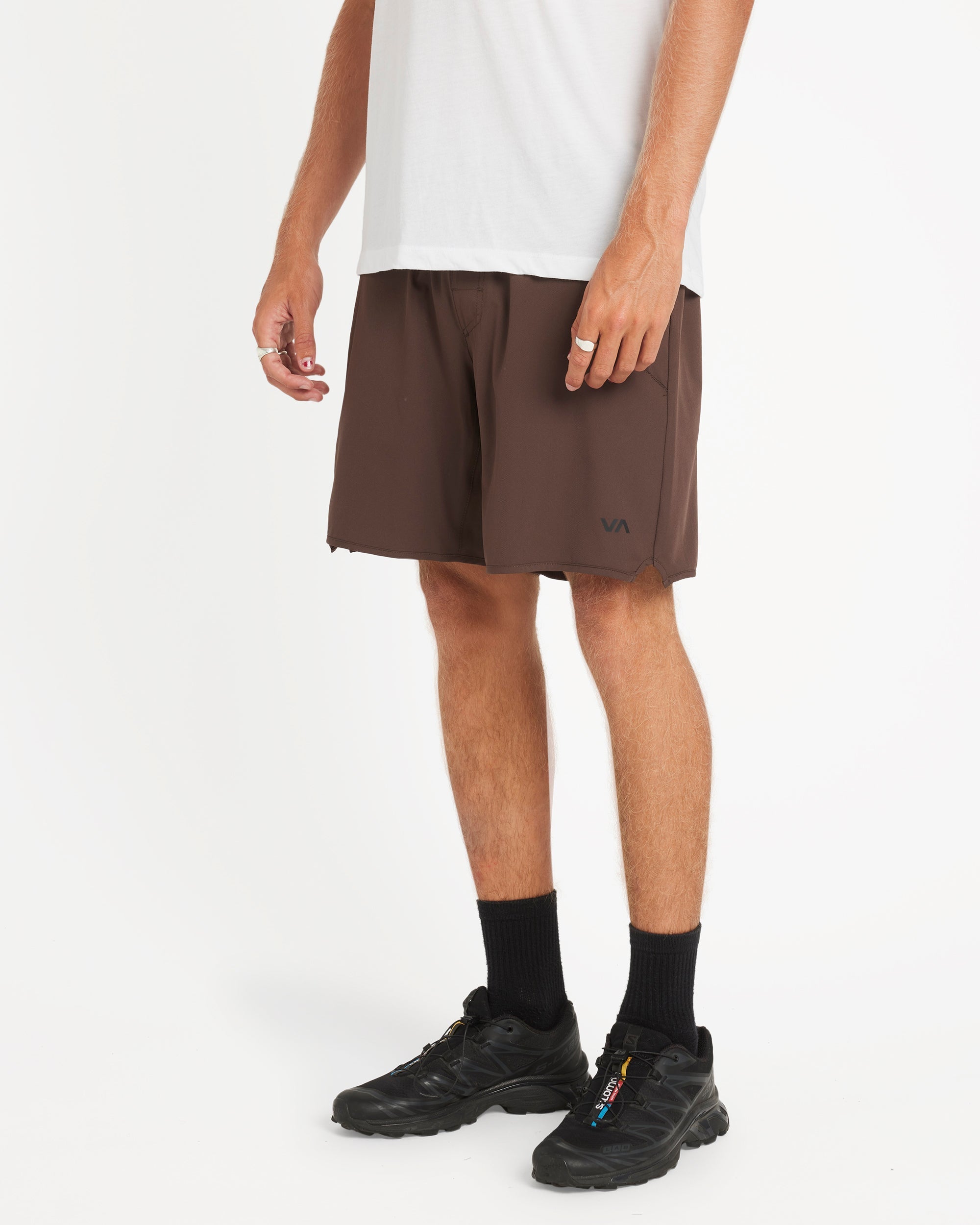 Yogger Stretch 17" Short - Mocha
