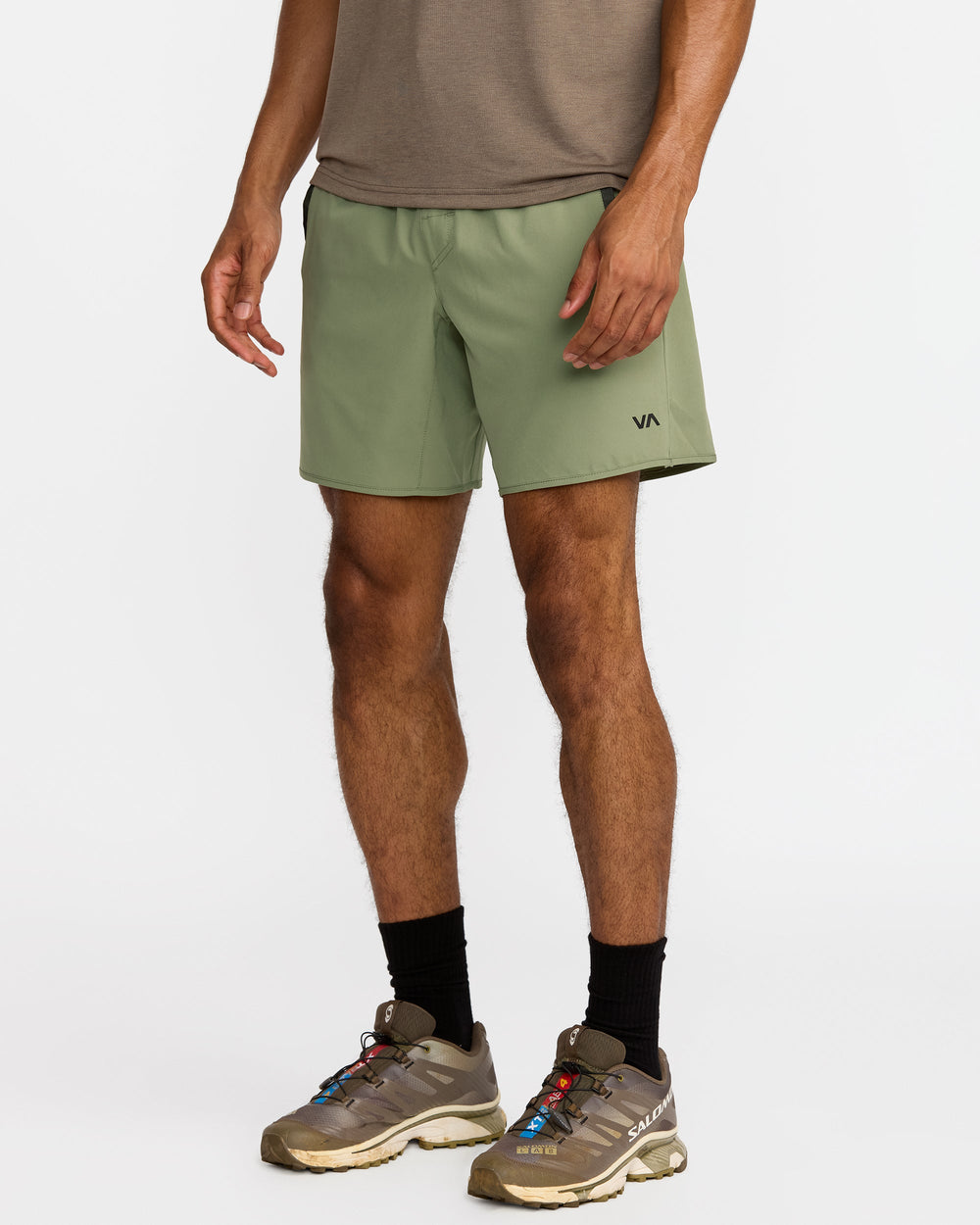 Yogger Stretch 17" Short - Ranger Green
