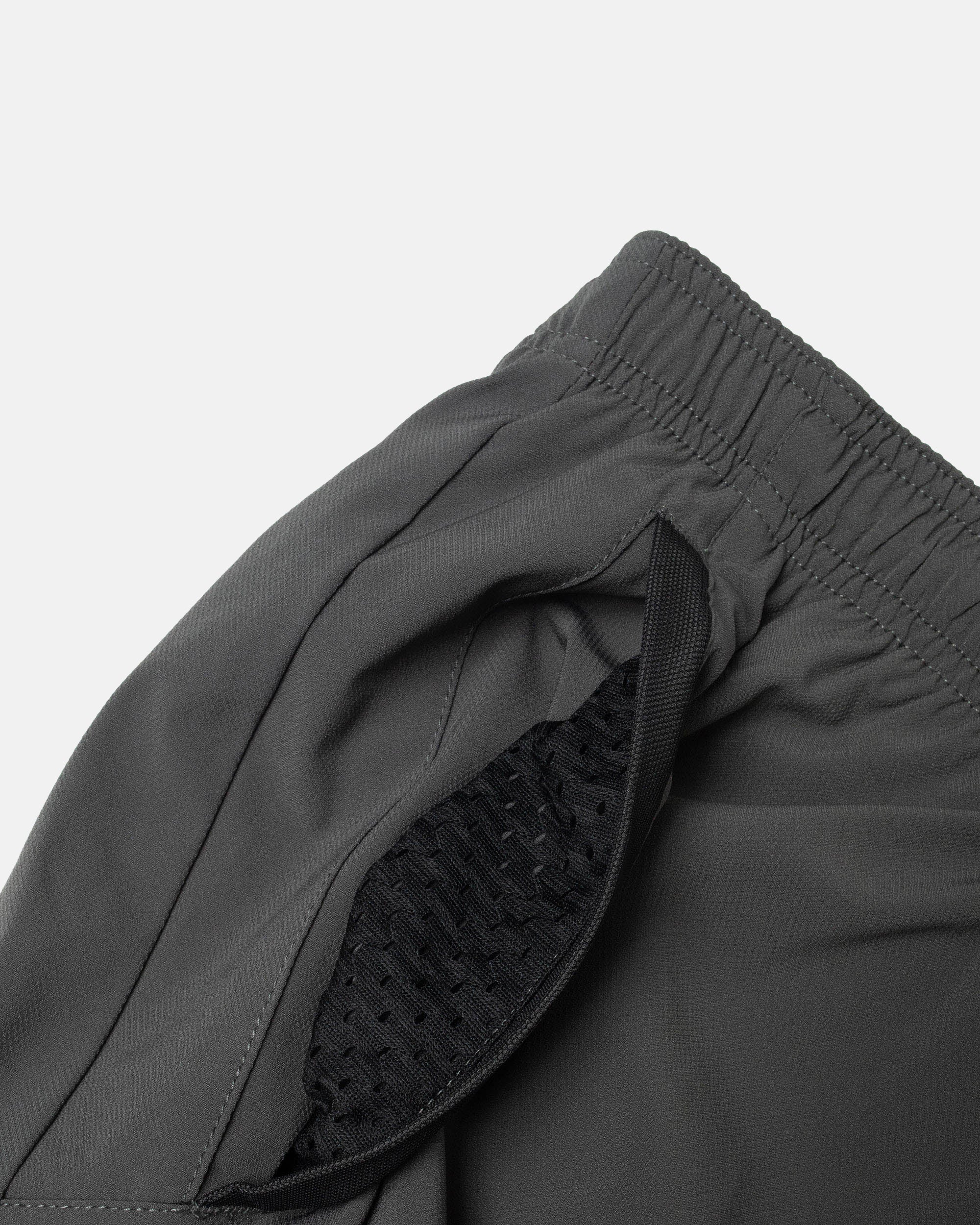 Yogger Stretch 17" Short - Slate Grey