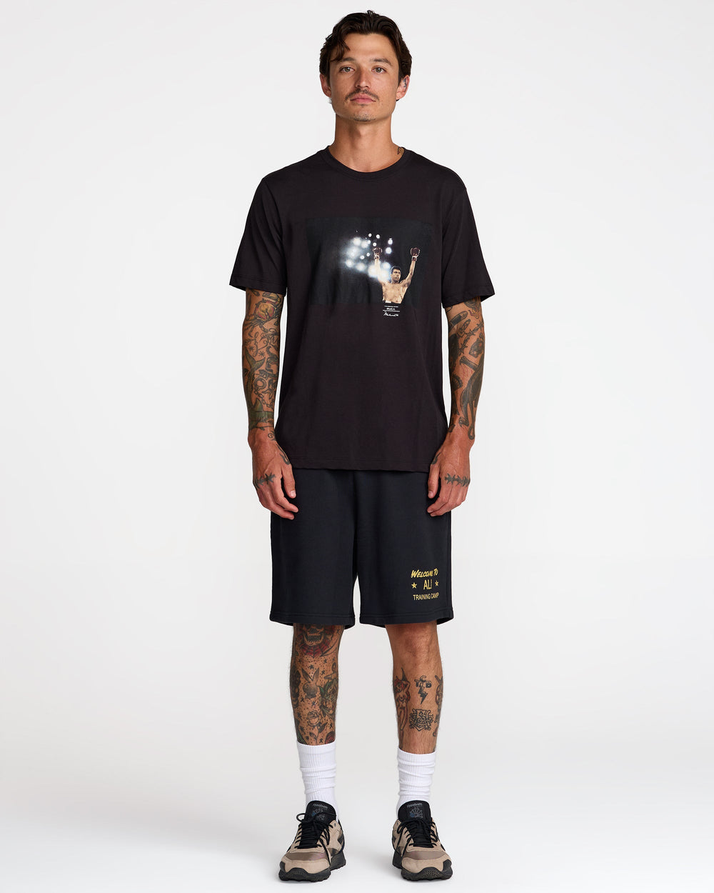 Va X Ali Essentials Fleece Short - Rvca Black