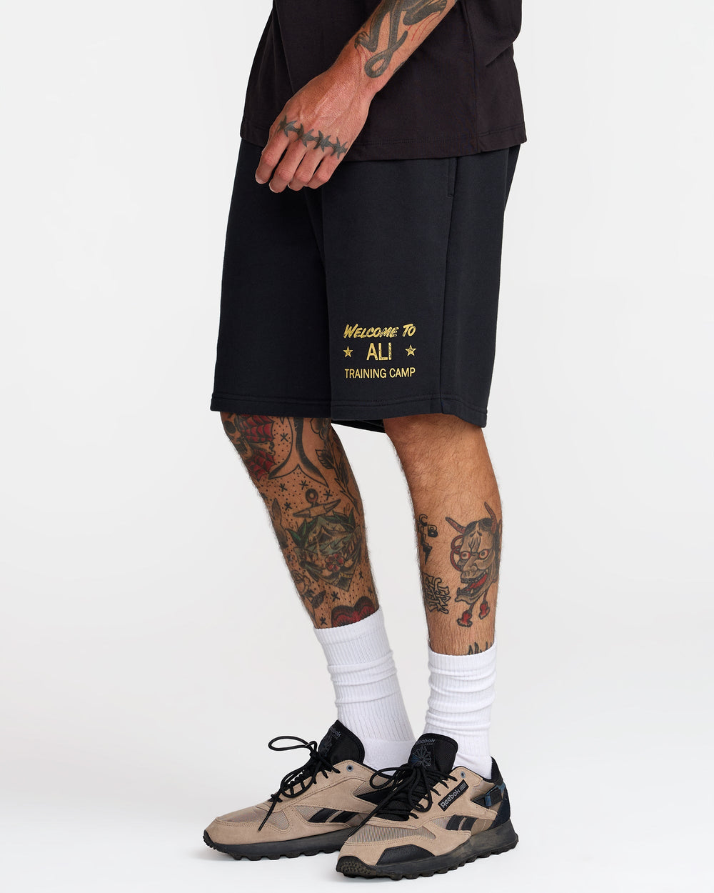 Va X Ali Essentials Fleece Short - Rvca Black