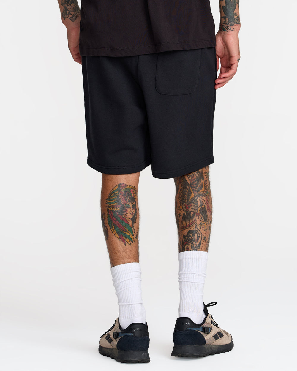 Va X Ali Essentials Fleece Short - Rvca Black