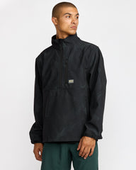 Grid Anorak - RVCA Black