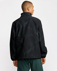 Grid Anorak - RVCA Black