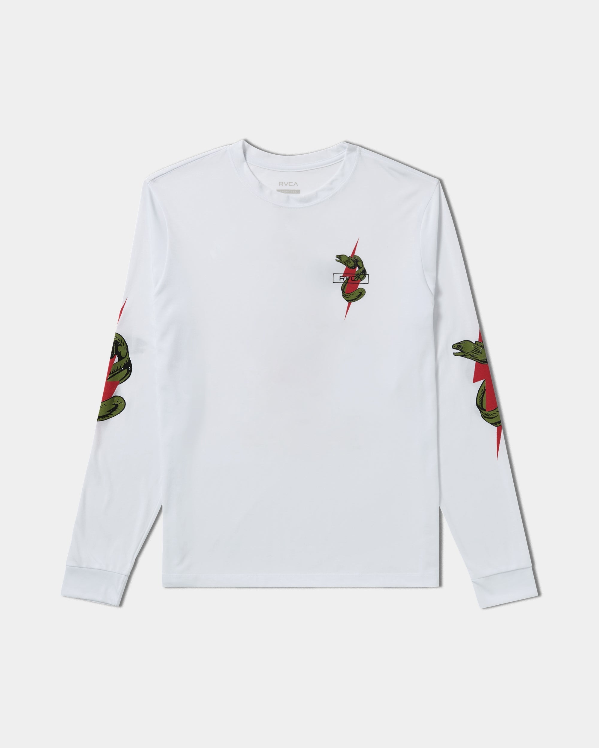 Shock Squad Long Sleeve Tee - White
