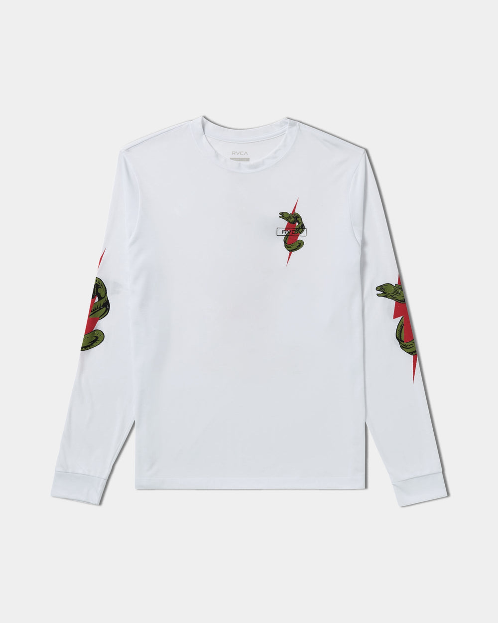 Shock Squad Long Sleeve Tee - White