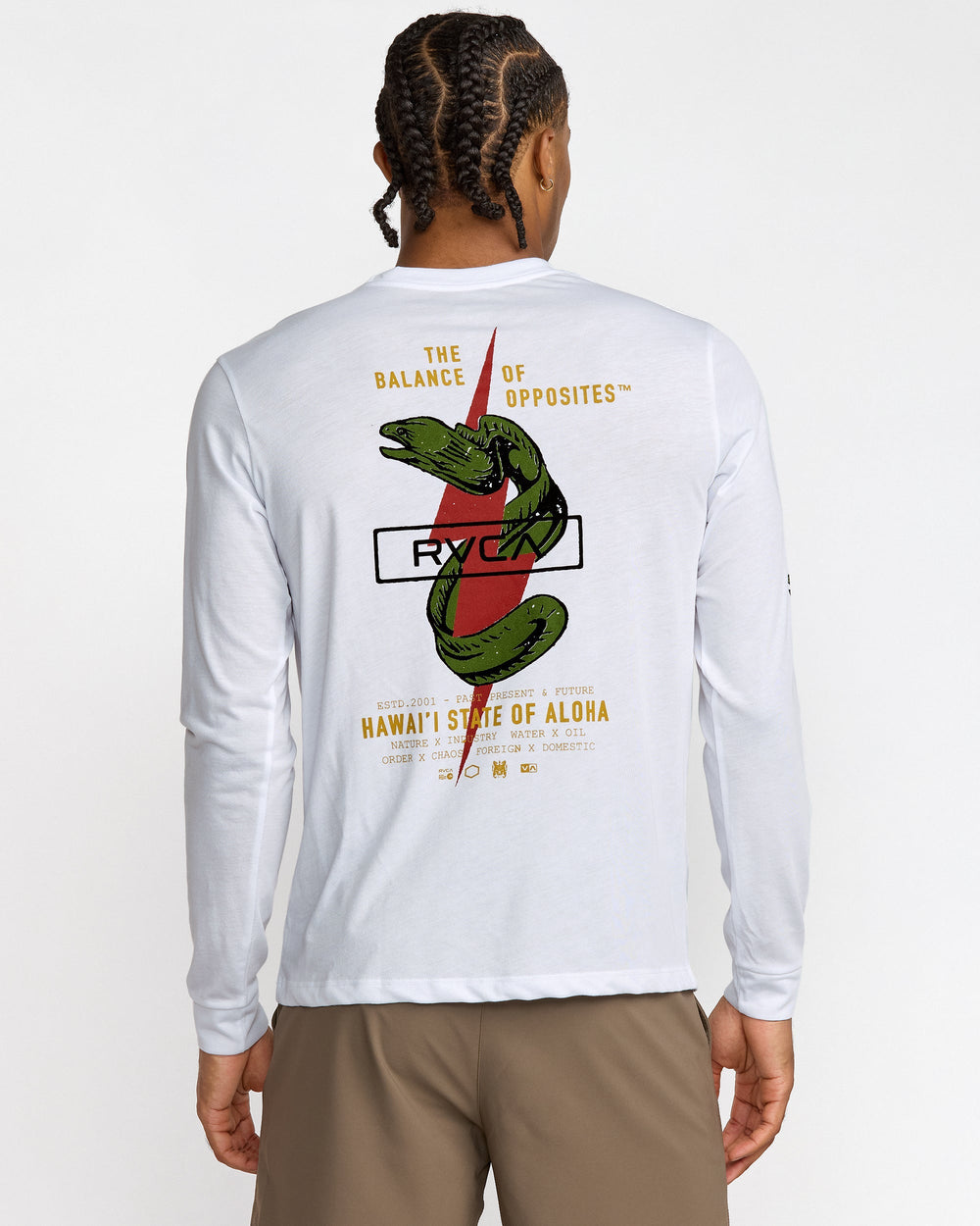 Shock Squad Long Sleeve Tee - White