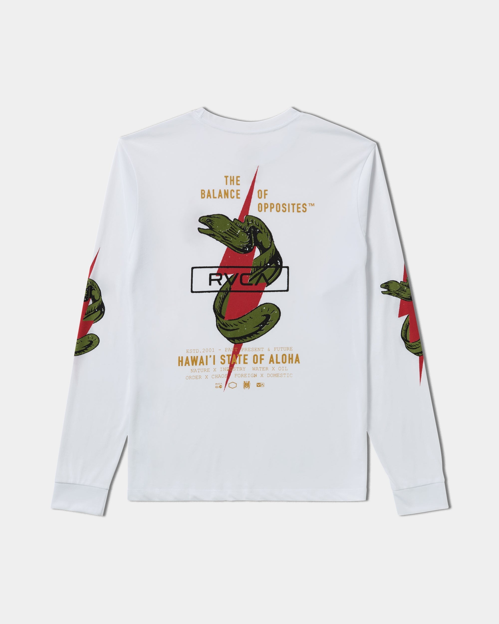 Shock Squad Long Sleeve Tee - White