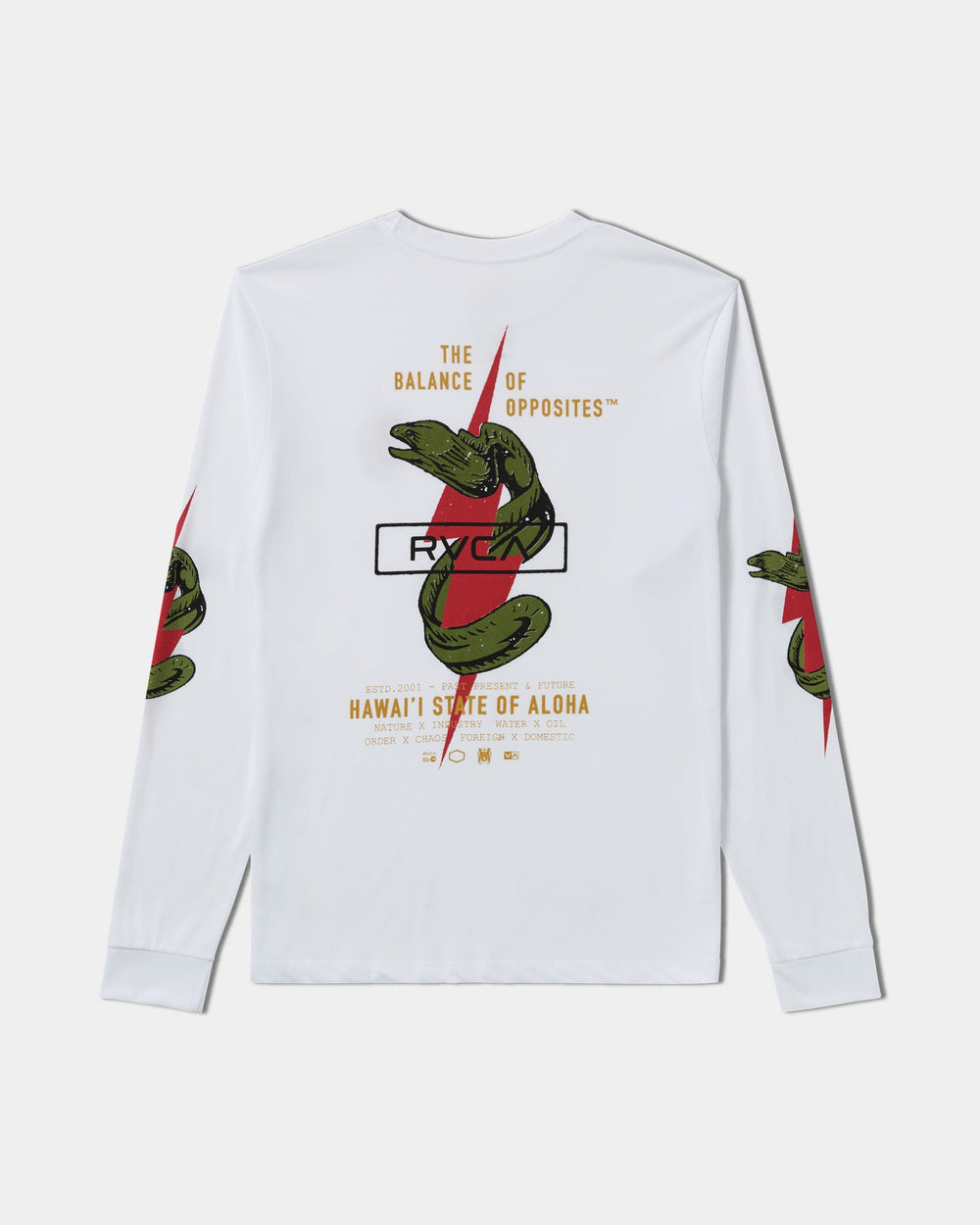 Shock Squad Long Sleeve Tee - White