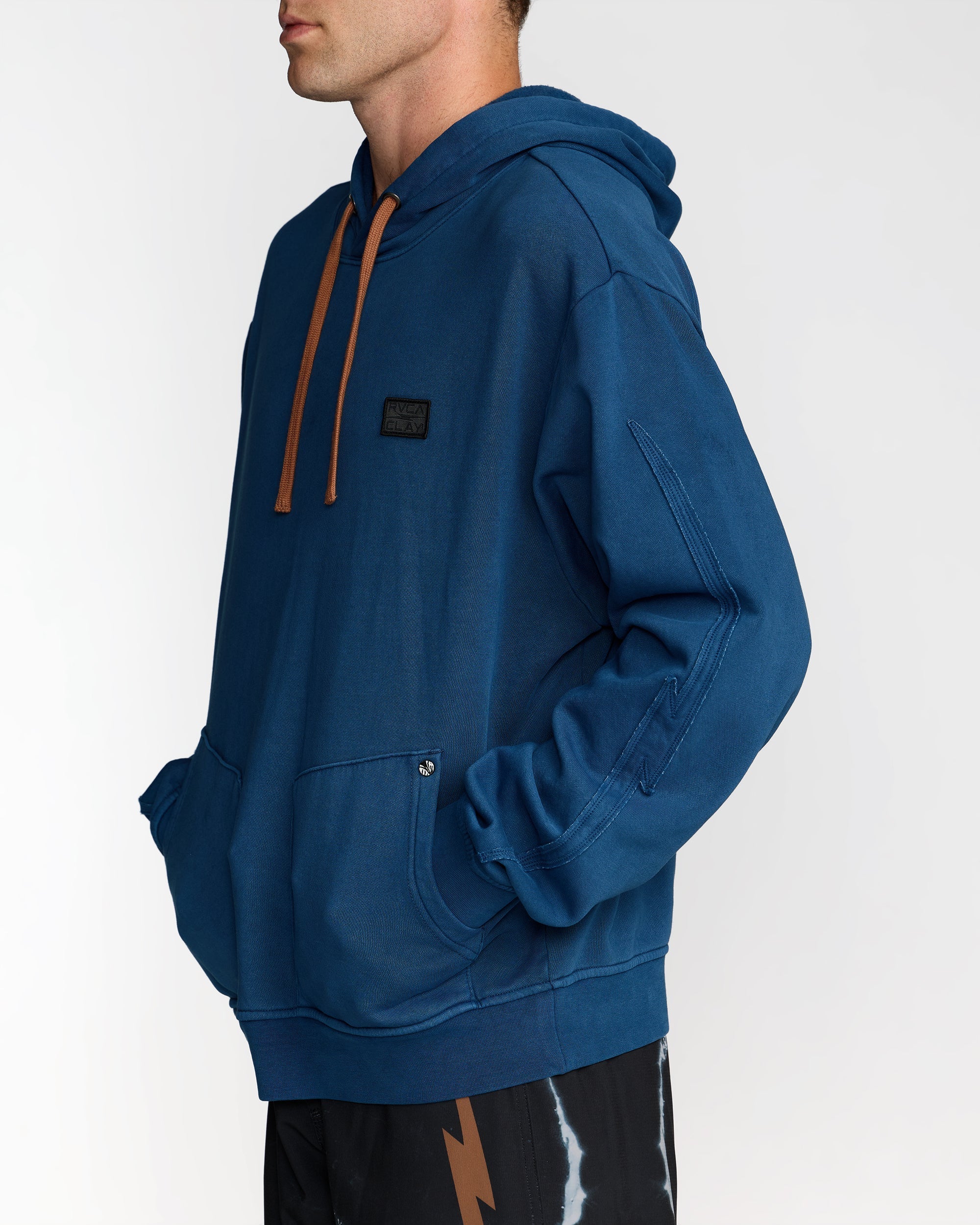 RVCA X Clay Hoodie - Dark Denim