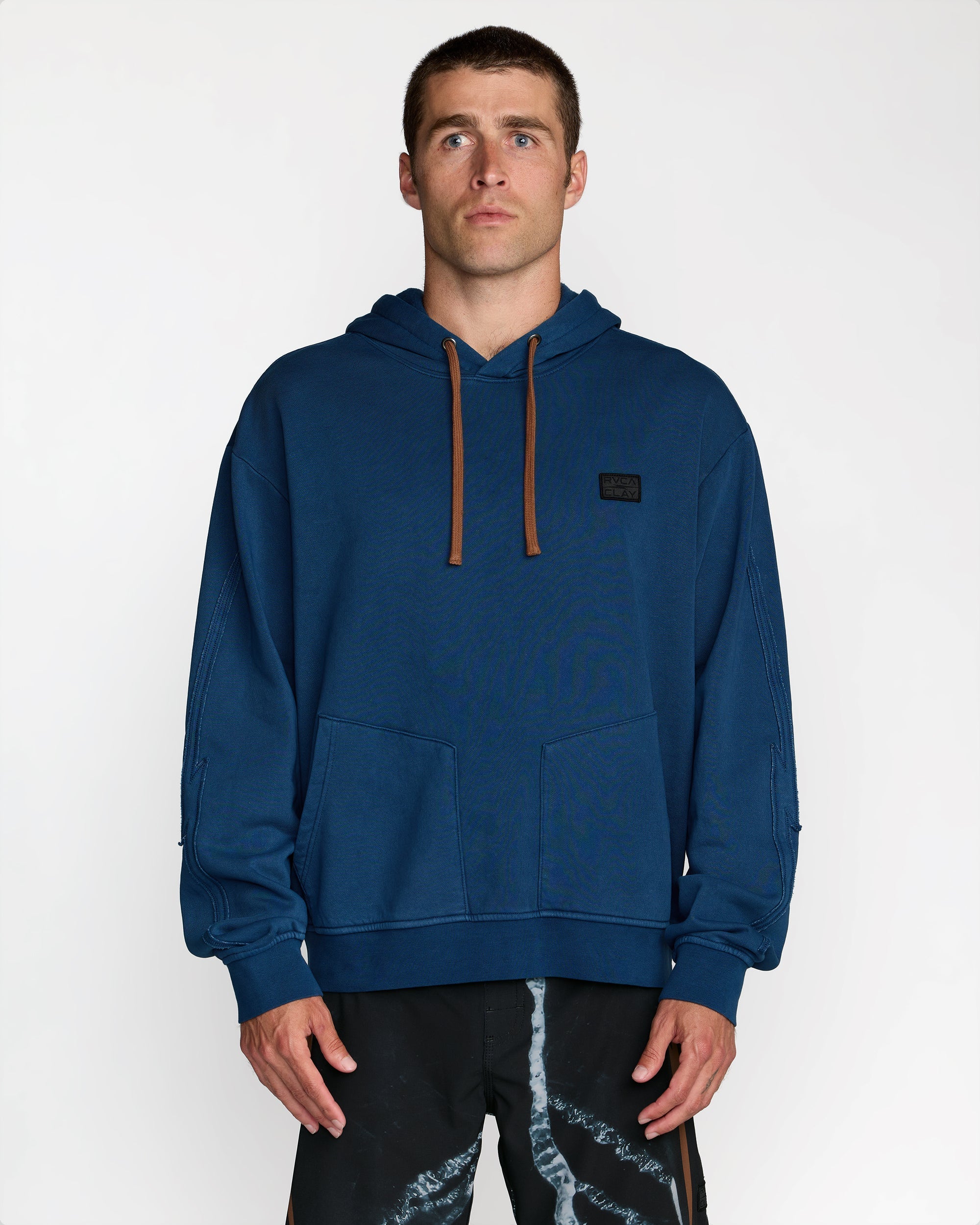 RVCA X Clay Hoodie - Dark Denim